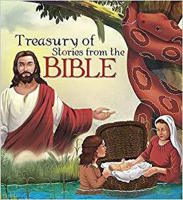 Treasury of Stories from the Bible (Binder)(English, Hardcover, Om Books Editorial Team)