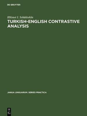 Turkish-English contrastive analysis(English, Electronic book text, Sebuektekin Hikmet I.)