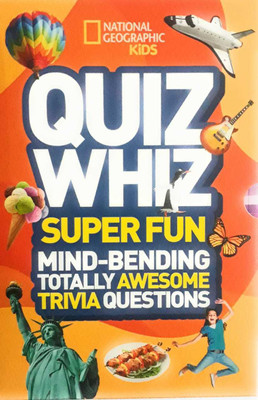 NATIONAL GEOGRAPHIC KiDS QUIZ WHIZ 1,2,3,4 (boxed set of 4 titles)(English, Paperback, John M. Fahey)