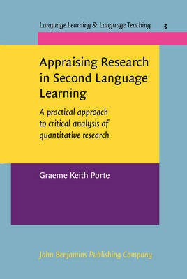 Appraising Research in Second Language Learning(English, Hardcover, Porte Graeme Keith)