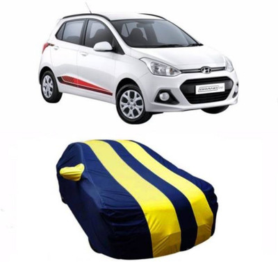 TGP GROUP Car Cover For Hyundai Grand i10 (With Mirror Pockets)(Multicolor)