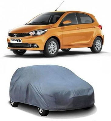 TOO GOOD Car Cover For Tata Tiago (Without Mirror Pockets)(Grey)