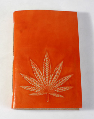 Camlon Exports Handcrafted Gift Regular Planner/Organizer Unruled 144 Pages(Orange)