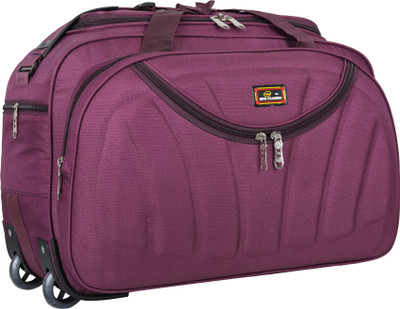 Inte Enterprises (Expandable) Unisex Polyester 40 litres Duffel With Wheels (Strolley)