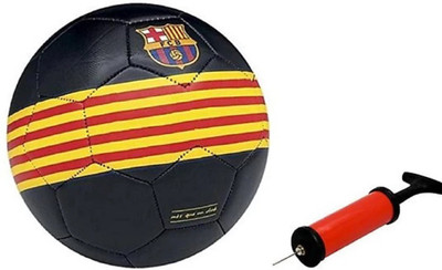 clark barka black with air pump football size 5 Football Kit