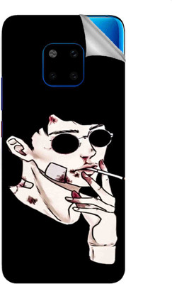 Snooky Huawei Mate 20 Pro Mobile Skin(Black)