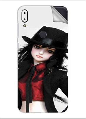 Snooky Asus Zenfone Max Pro M1 Mobile Skin(Black)