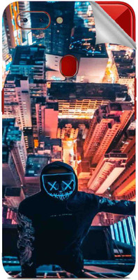 Snooky 1394L-SknOpoRelme2 Top In Building Realme 2 Mobile Skin(Multicolor)