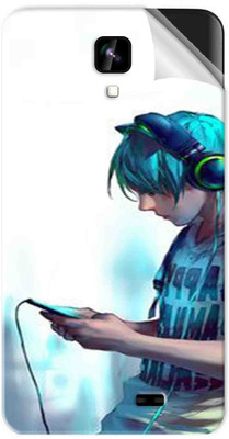 Snooky Intex Aqua Y2 1G Mobile Skin(Blue)