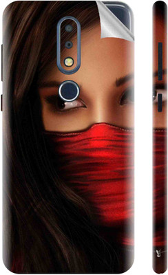 Snooky Nokia 6.1 Plus Mobile Skin(Red)
