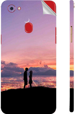 Snooky OPPO F7 Mobile Skin(Black)