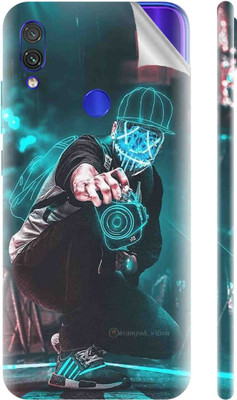 Snooky Xiaomi Redmi Mi Note 7 Pro Mobile Skin(Green)