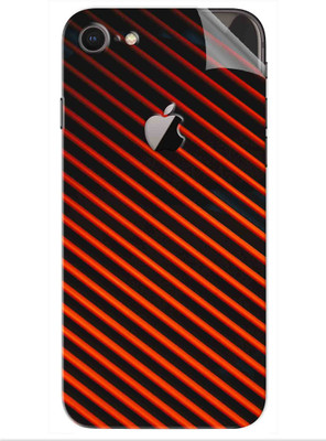 Snooky Apple Iphone 8 Mobile Skin(Red)