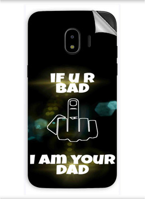 Snooky Samsung Galaxy J2 Pro 2018 Mobile Skin(Black)