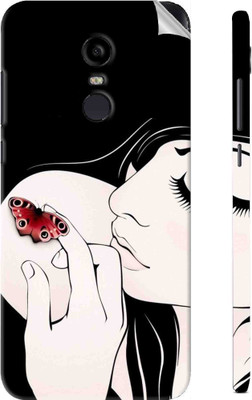 Snooky Mi Redmi Note 5 Mobile Skin(Black)