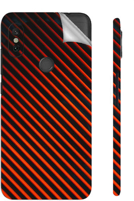 Snooky Mi Redmi Note 6 Pro Mobile Skin(Red)
