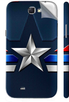 Snooky Samsung Galaxy Note 2 Mobile Skin(Blue)