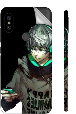 Snooky Mi Redmi Note 6 Pro Mobile Skin(Multicolor)