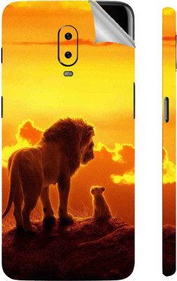 Snooky OnePlus 6T Mobile Skin(Yellow)