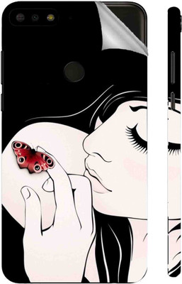Snooky Huawei Y7 Prime 2018 Mobile Skin(Black)