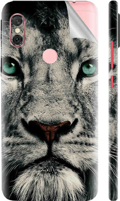 Snooky Mi Redmi Note 6 Pro Mobile Skin(Black)