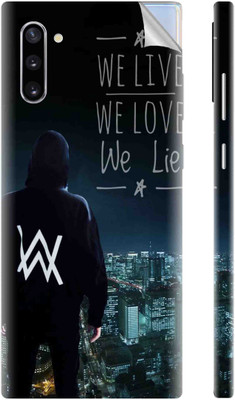 Snooky Samsung Galaxy Note 10 Mobile Skin(Black)