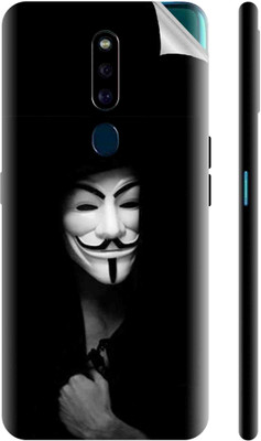 Snooky Oppo F11 Pro Mobile Skin(Black)