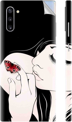 Snooky Samsung Galaxy Note 10 Mobile Skin(Black)