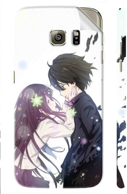 Snooky Samsung Galaxy S7 Edge Mobile Skin(White)