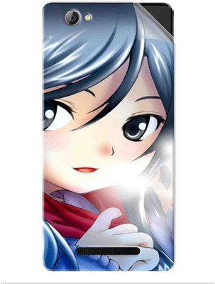 Snooky Lava A71 Mobile Skin(Multicolor)