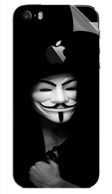 Snooky Apple iPhone 5s Mobile Skin(Black)