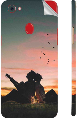 Snooky OPPO F7 Mobile Skin(Black)