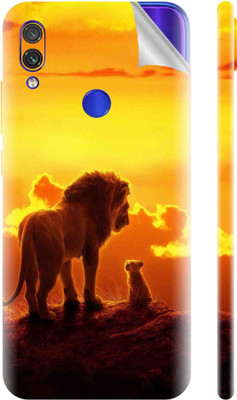 Snooky Xiaomi Redmi Mi Note 7 Pro Mobile Skin(Yellow)