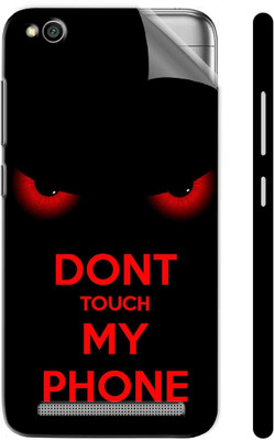 Snooky Mi Redmi 5A Mobile Skin(Black)