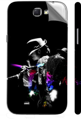 Snooky Samsung Galaxy Note 2 Mobile Skin(Black)