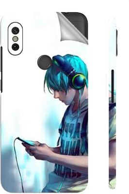 Snooky Mi Redmi Note 6 Pro Mobile Skin(Multicolor)