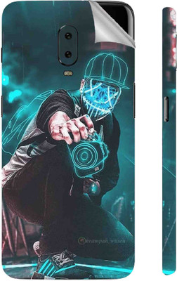 Snooky OnePlus 6T Mobile Skin(Multicolor)