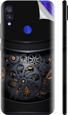 Snooky Xiaomi Redmi Mi Note 7 Pro Mobile Skin(Black)