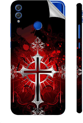 Snooky Huawei Honor 8x Mobile Skin(Red)