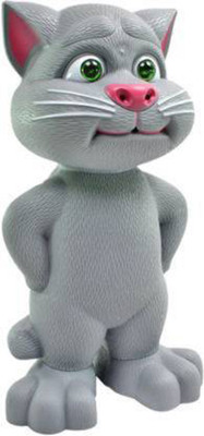 AS TRADERS Talking Back Tom with Touch Function Cat(Grey)