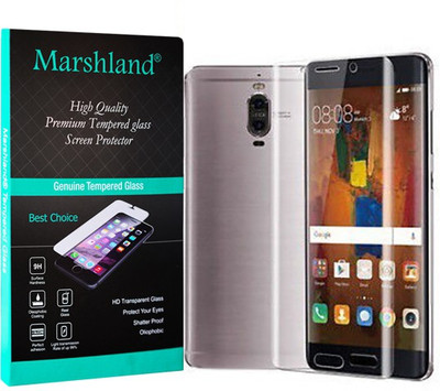Marshland Edge To Edge Tempered Glass for Huawei Mate 9 Pro, transparent, Screen Protector Premium Quality Anti Scratch Bubble Free 3D Edge to Edge Tempered Glass(Pack of 1)