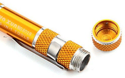DIY Crafts 9 in 1 Pen Style Precision Screwdriver Set Kit for Repairing Precision Screwdriver Set(Pack of 1)