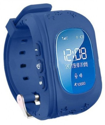 TSV Q50 Kids GPS Tracker Children Safety Smartwatch(Blue Strap, Free)