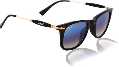 Resist Wayfarer Sunglasses(For Men & Women, Blue, Black)