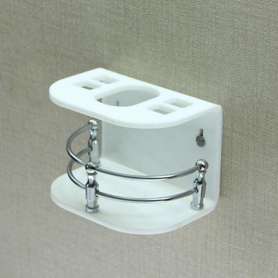 FIREFLY HUB Wall Mounted self Adhesive Acrylic Tooth Brush Holder/Stand/Tumbler/Toothpaste for Bathroom Stand Organizer Rack for Home Acrylic Toothbrush Holder(White, Wall Mount)