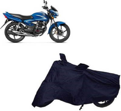 AutoRash Two Wheeler Cover for Honda(CB Shine, Blue)