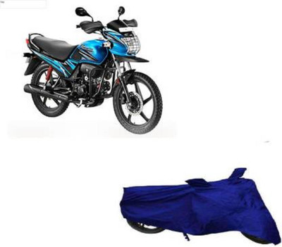 AutoRash Two Wheeler Cover for Hero(Passion Pro, Blue)