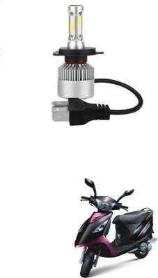 PRTEK 0058 Headlight Motorbike LED for TVS (12 V, 35 W)(Scooty Streak, Pack of 1)