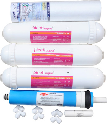 pireti-aqua RO 1 Year Service Solid Filter Cartridge(0.001, Pack of 9)
