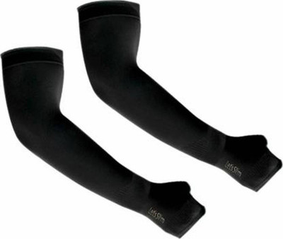 HERBAL AID Nylon Arm Sleeve For Men & Women(Free, Black)